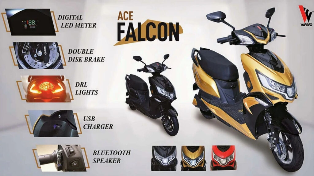 Ace Falcon Warivo Electric Scooter