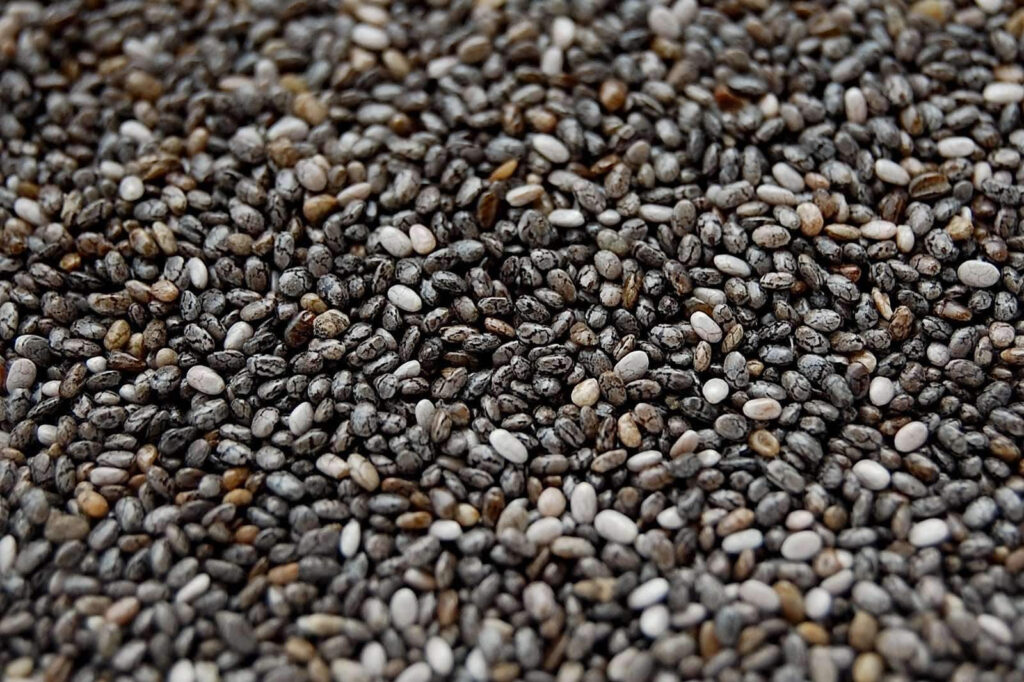 Chia Seeds in Marathi